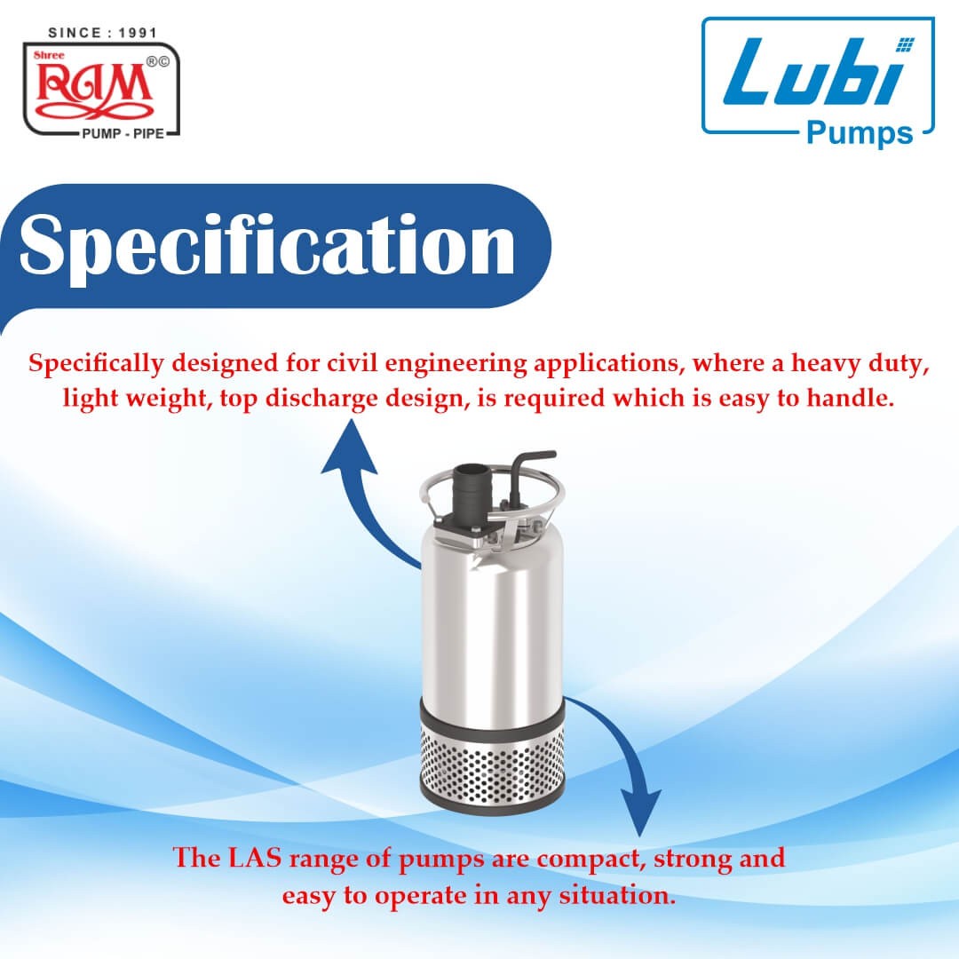 LUBI Heavy Duty Construction Drainage Pump